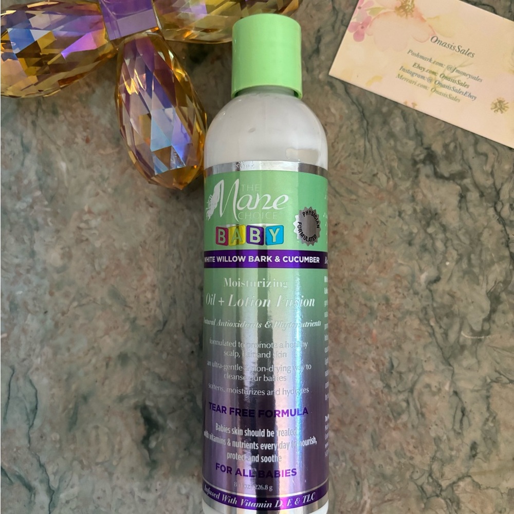 The Mane Choice Moisturizing Baby Oil & Lotion Fusion